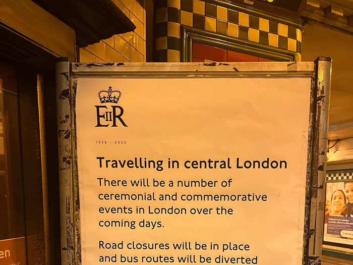 After Queen Elizabeth passed away, Transport for London (TfL) warned passengers about potential disruption to normal travel routes because of "unprecedented travel demand" on the day of Her Majesty