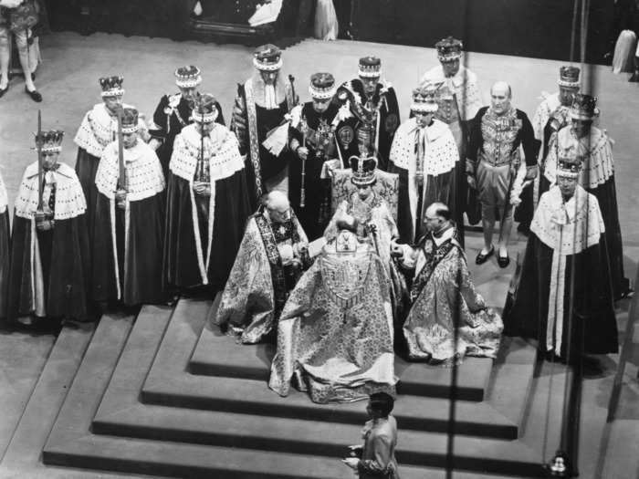 A few years later, Queen Elizabeth II was coronated at Westminster Abbey like her father.