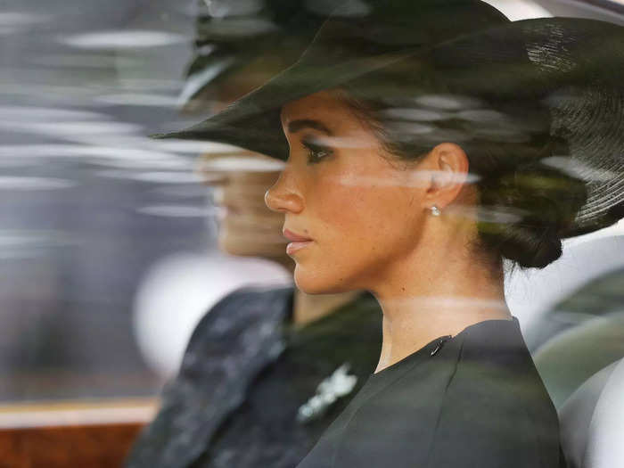 A photographer captured a similar photo of Meghan.