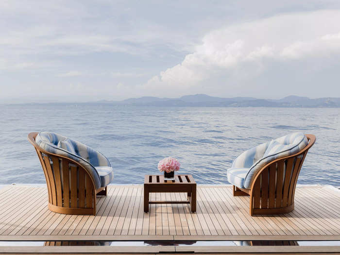 Carinthia VII also includes a fully equipped wellness spa on the lower deck.