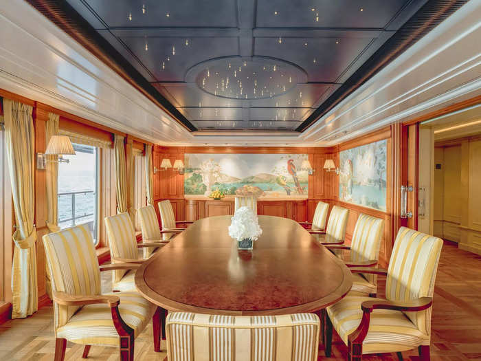 This superyacht has an even higher price point than Tatoosh, at $95 million.