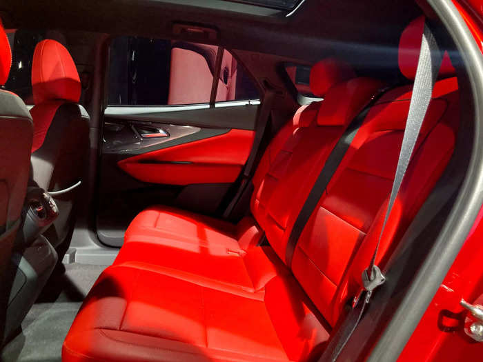 Inside, the Blazer EV SS is spacious and technology-packed.