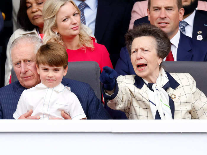 Anne and Charles seemed to show Prince William and Kate Middleton