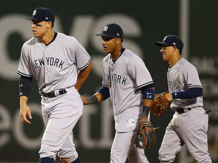 We can title this one "The Evolution of Yankees"