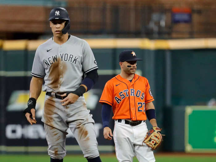 And it is not just teammates. Standing next to Jose Altuve always grabs the attention of fans.