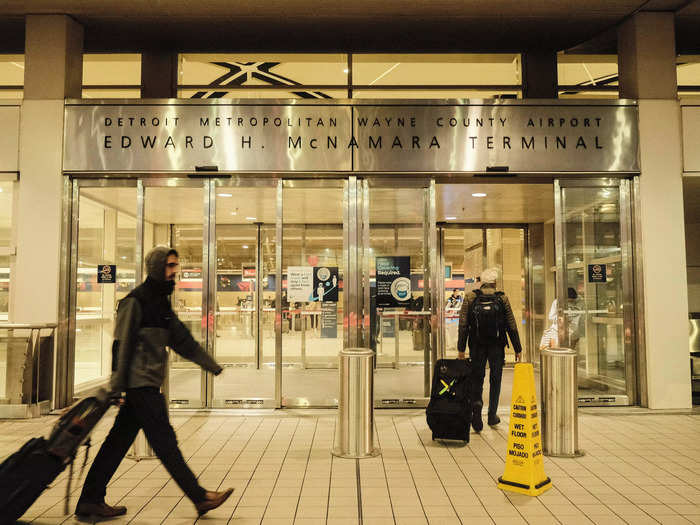 (Tied) #3. Detroit Metropolitan Wayne County Airport