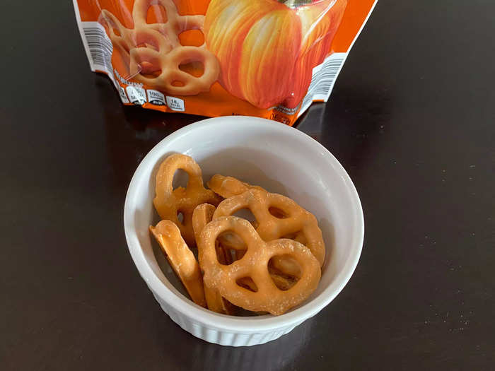 The pretzels found the ideal balance of sweet and salty.