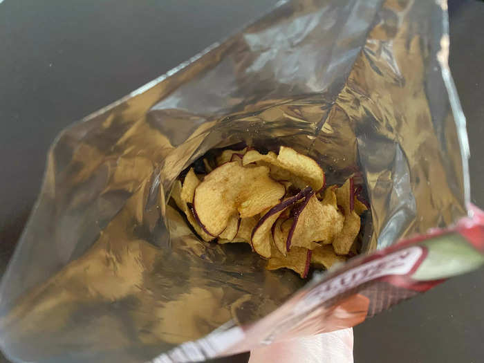 I still ended up really liking the apple chips.