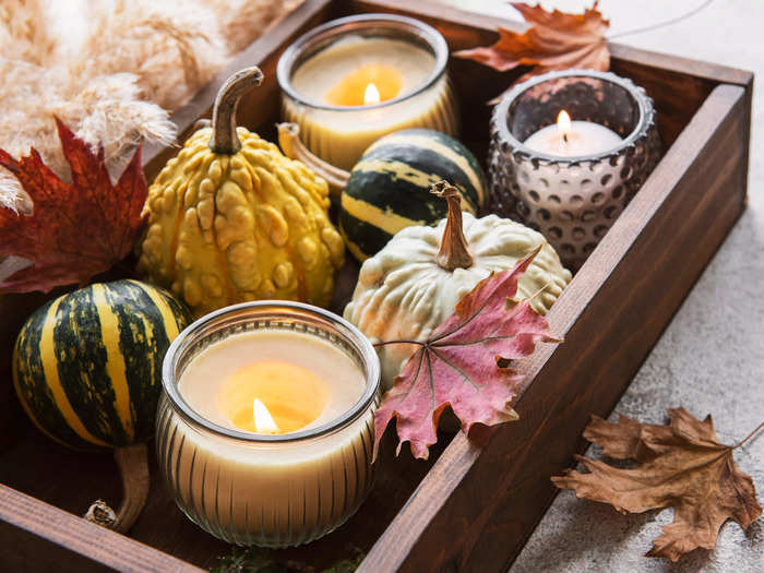 You can finally light your fall-scented candles.