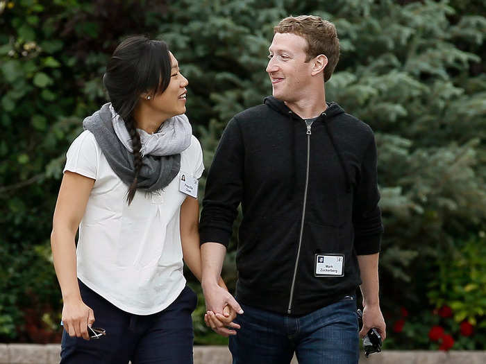 In May 2012, Zuckerberg and Chan tied the knot in a surprise wedding ceremony just days after Chan graduated from med school and Zuckerberg took his company public. The couple told guests that the event was a surprise graduation party for Chan, then treated their guests to a wedding ceremony in the backyard of the couple