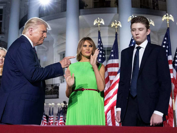 Another expense for Trump is sending his son Barron to the Oxbridge Academy, a private school in Palm Beach close to Mar-a-Lago that charges $35,000 a year for tuition.