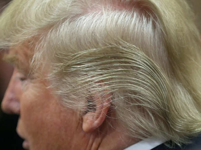 In 2017 Trump spent $70,000 on hairstylists, according to The New York Times — expenses he claimed as a tax deduction.