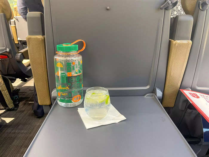 From avoiding unnecessary gas-station stops to staying hydrated on a flight, I was thankful for my reusable water bottle on all three modes of transportation.