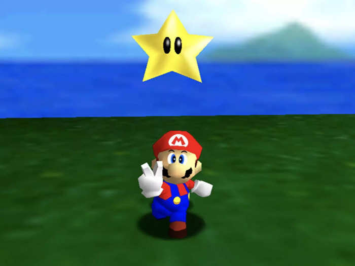 23. "Super Mario 64" (1996) — Nintendo 64