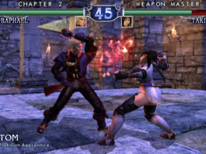 31. "SoulCalibur II" (2003) — GameCube