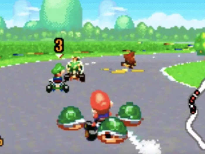 33. "Mario Kart: Super Circuit" (2001) — Game Boy Advance