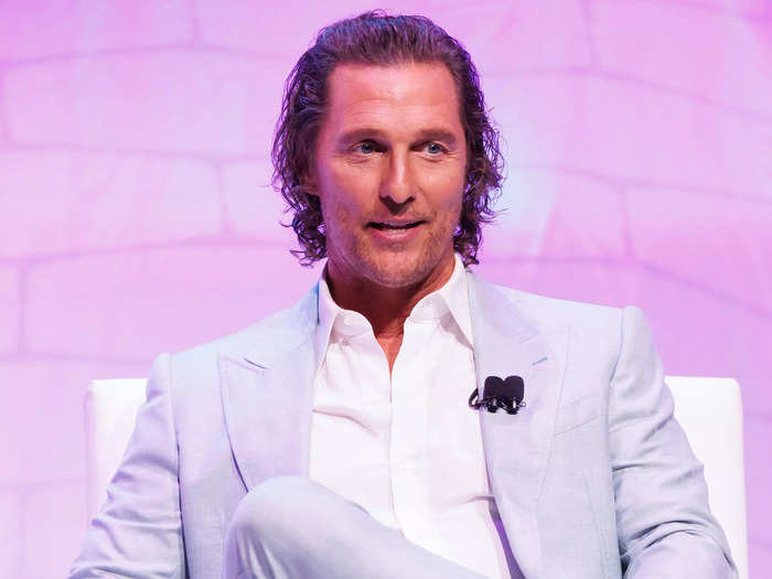 McConaughey has become an Oscar-winning actor since his film debut. He starred in many box-office hits including "The Wedding Planner" and "Interstellar."