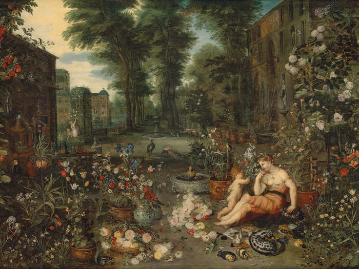 Jan Brueghel The Younger, "The Five Senses, Smell" (set of five panels) - $4 million to $6 million