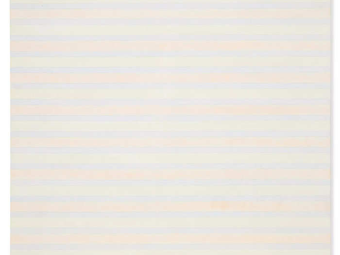 Agnes Martin, "Untitled" - $4 million to $6 million