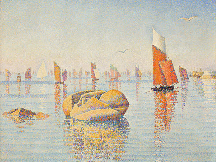 Paul Signac, "Concarneau calme du matin (Opus no. 219, larghetto)" - Estimate of more than $28 million