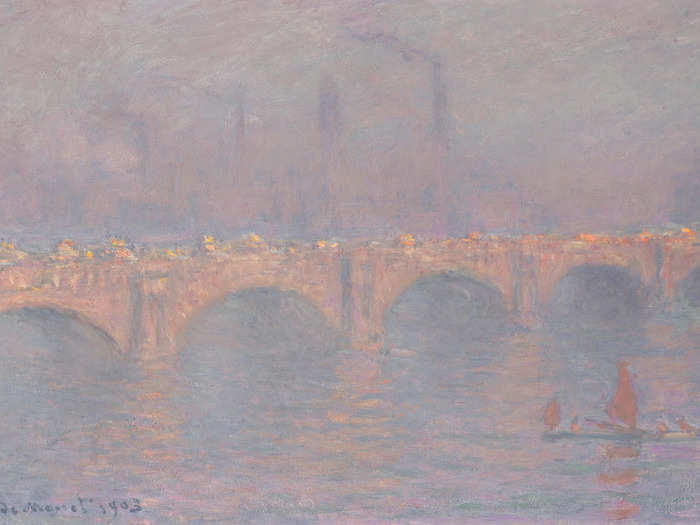 Claude Monet, "Waterloo Bridge soleil voilé" - Estimate of more than $60 million