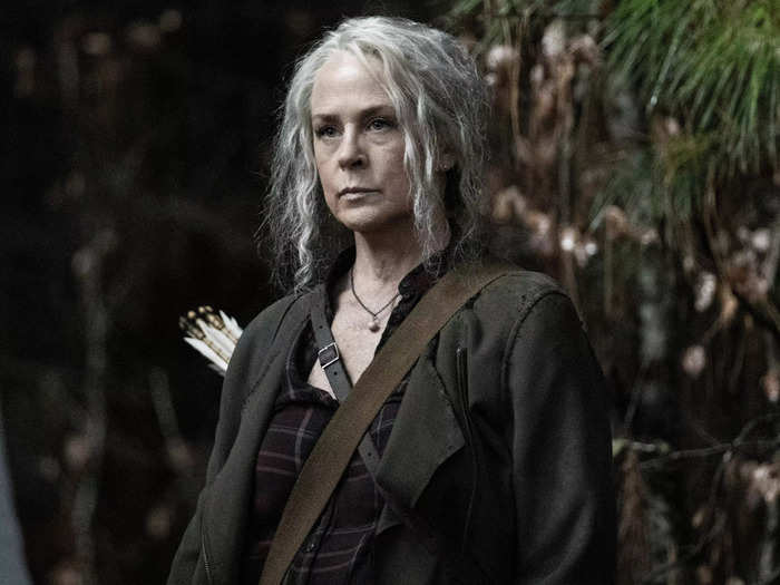 After 11 seasons, Carol has had the other largest transformation on the series.