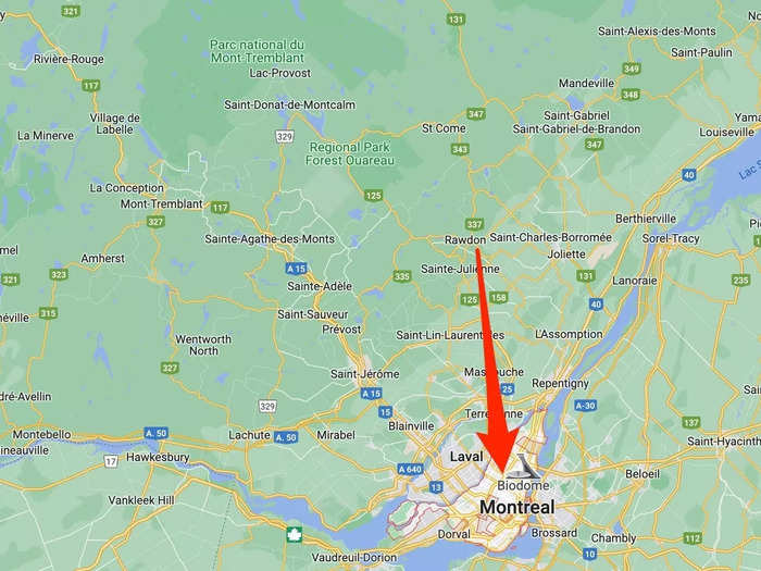 Montréal is the largest city in Québec, an eastern province of Canada. It