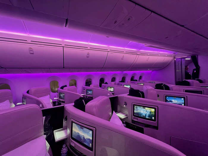 Moreover, they are working to "tie the aircraft lighting so that when there is a lighting scene change, the suite lights will very subtly change to reflect the cabin lighting," per ANZ.