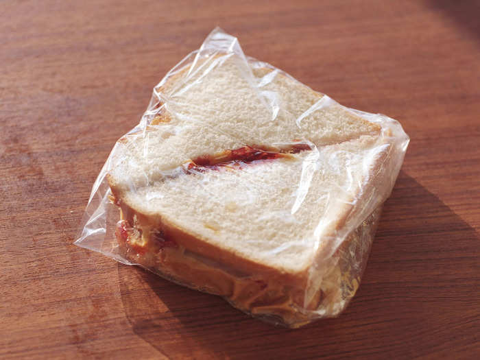 Peanut butter-and-jelly sandwiches