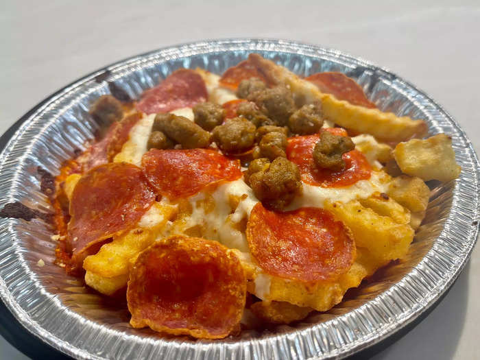 Pizza fries have returned to the event year after year.