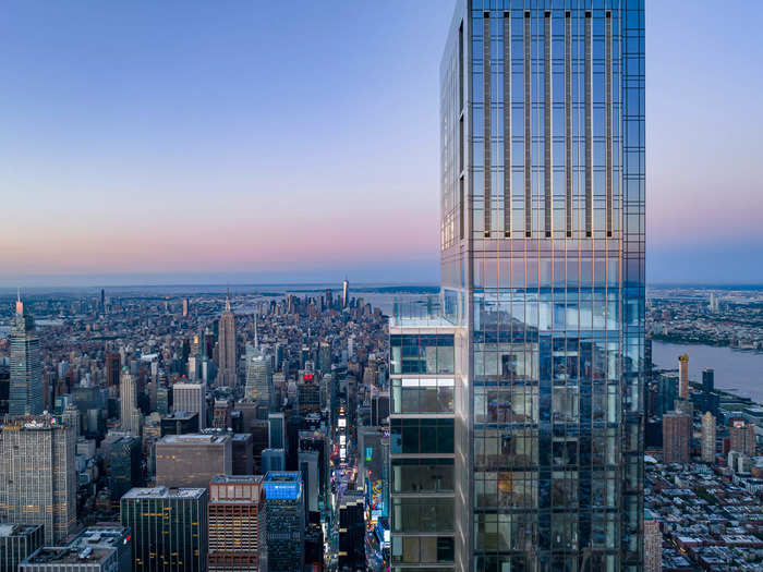 The penthouse there listed for a whopping $250 million last week.