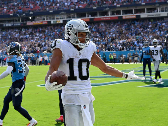 Mack Hollins, WR, Las Vegas Raiders