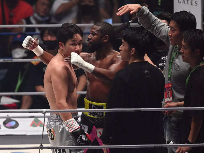 Though Mayweather was the one with his hand raised, Asakura may have raised his profile for doing to the all-time great boxer what few people had ever done by punching him off-balance.