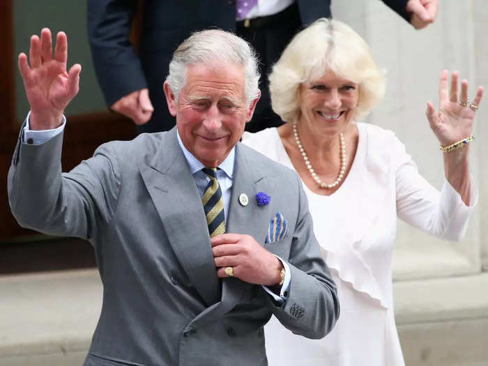 Charles met his future wife Camilla at a polo match at Windsor Castle in 1970.