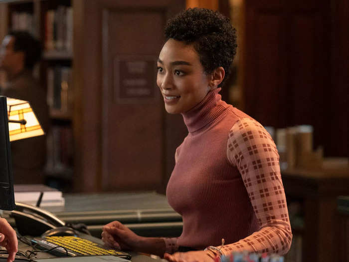 Tati Gabrielle will return as librarian Marienne, Joe