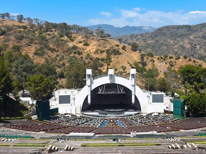 Picnic at a Hollywood Bowl event.