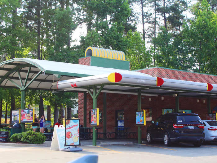 I recently visited Sonic Drive-In for the first time during a trip to North Carolina.