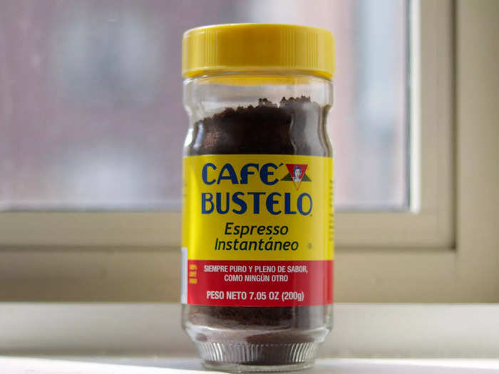 Café Bustelo immediately impressed me.