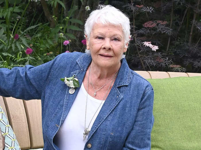 Judi Dench is one of the most famous British actresses, with iconic roles in the James Bond film series.