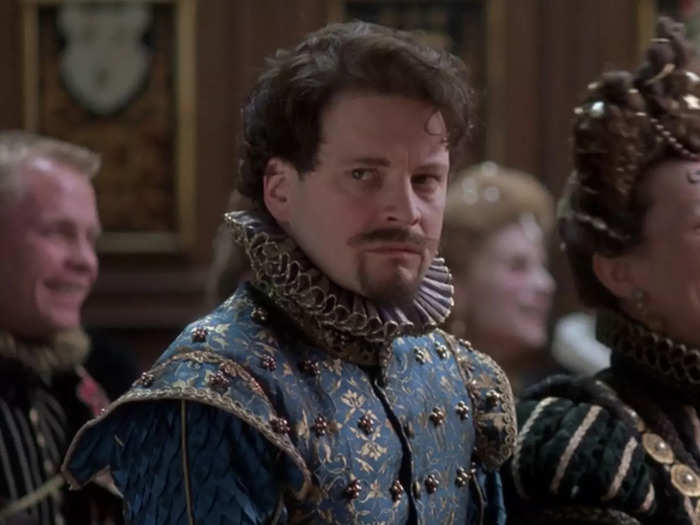 Colin Firth plays Lord Wessex, Viola