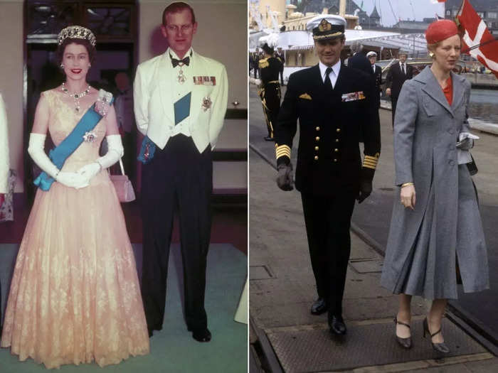 Both queens married men who struggled to be in their wives