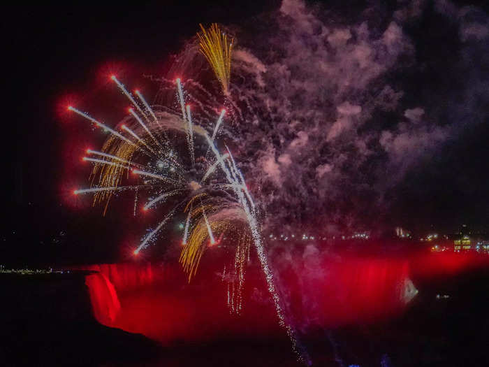 While the falls are breathtaking during the day, I think they may be even more beautiful at night.