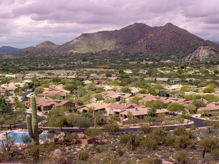 10. Scottsdale, Arizona