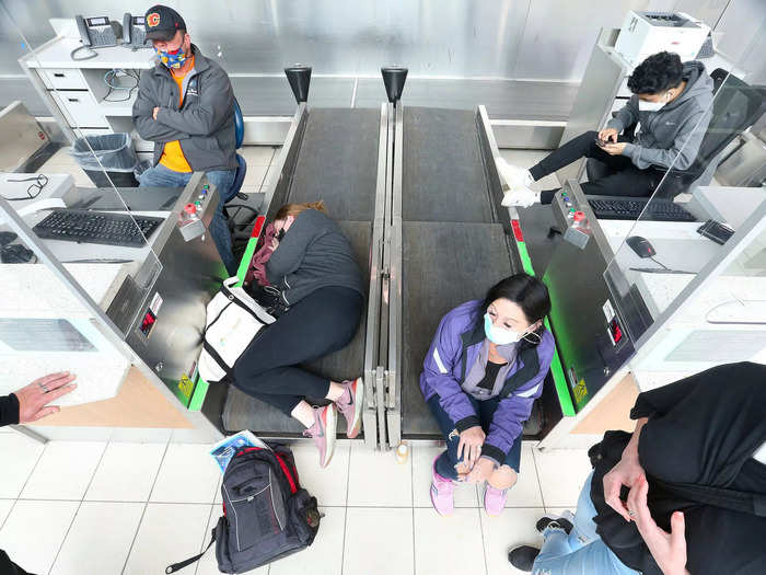 ... or even baggage conveyor belts.