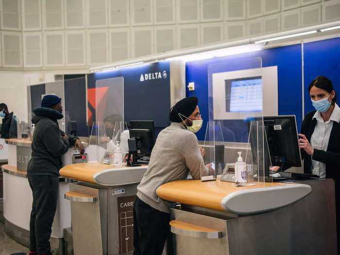 When she reached the front of the line, Pantazi-Wolber said the airline told her it could rebook her flight for two days later at an airport upstate. When she asked for a refund, she said they replied that she needed to call the airline. She ultimately was able to get a refund.