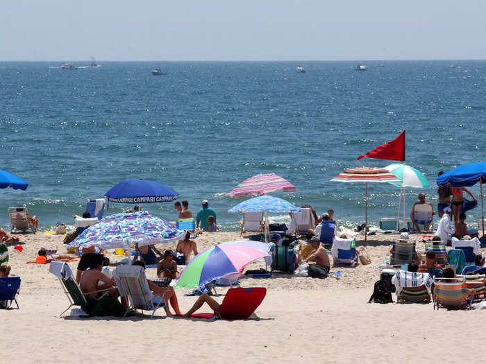 During a visit to The Hamptons in July, Askinasi discovered many of the local beaches that offered peace and privacy were limited to residents only – meaning public beaches were overwhelmed with travelers.