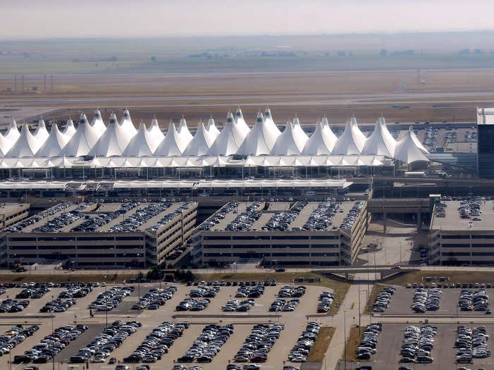 7. Denver International Airport (Denver, Colorado)