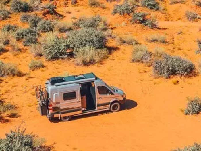 In true Autocamp fashion, if a traveler plans on stopping at a Field Station during a RV road trip, they might not need to book a hotel room. The property will have a handful of hookups and slots for camper vans and RVs.