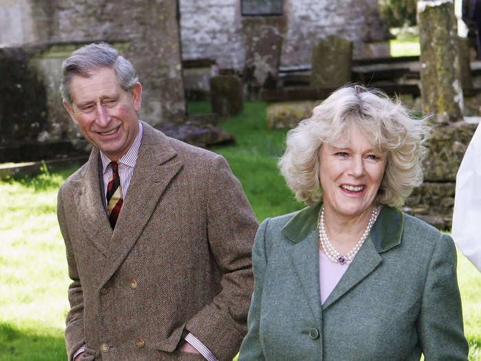 They were both beaming in photos taken after a church ceremony a few days later.