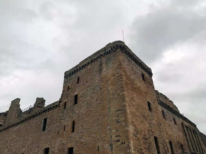 Linlithgow Palace was our next stop, which stands in for the sinister Wentworth Prison on "Outlander."